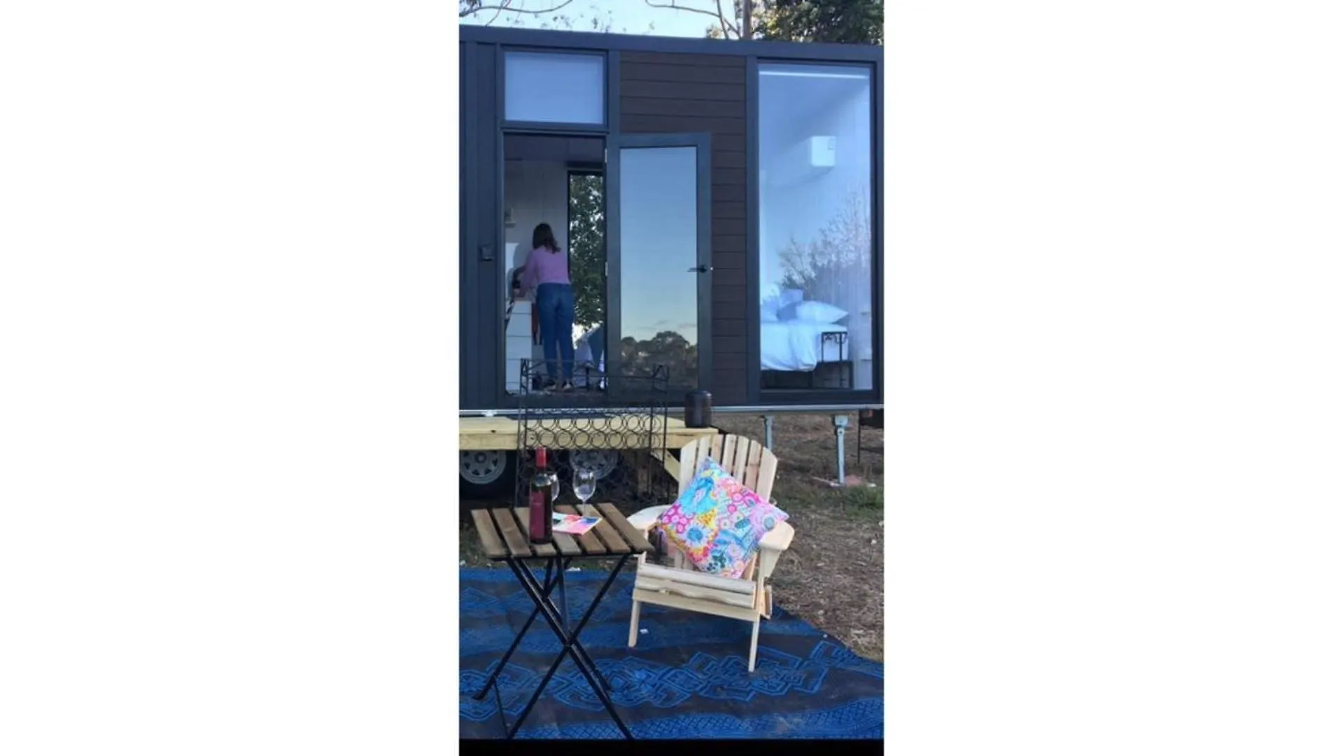 White Jacaranda Tiny House By Tiny Away Villa Maleny Avustralya